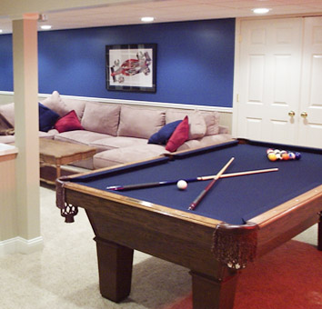 Basement Remodeling in Michigan
